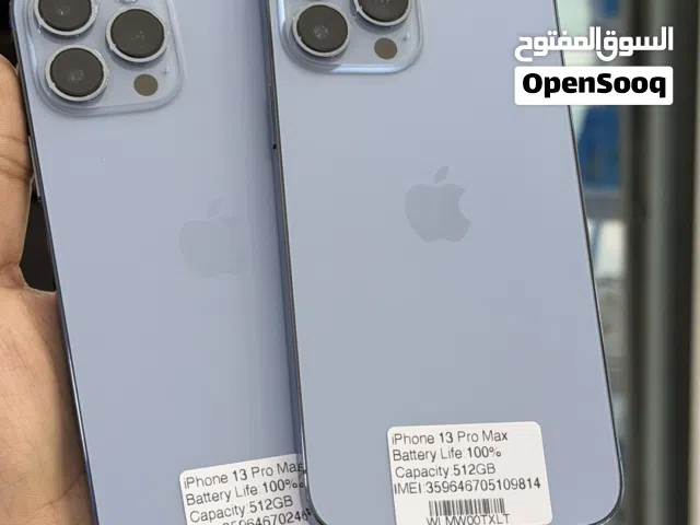 13Pro Max 512GB 100% بحال الوكاله جميع القطع اصليه غير موفوع بطاريه