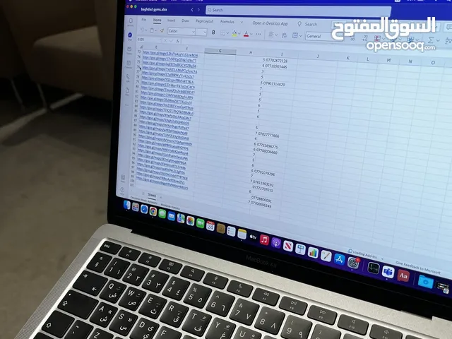 Macbook air M1 ماكبوك