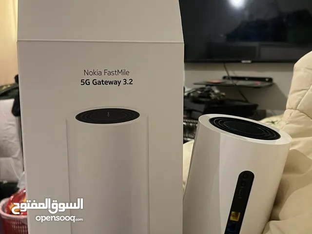 راوتر جديد مو مستعمل ابداً، مع كرتونته وقراطيسه ( الكيس ) 5G Gateway 3.2 , NOKIA