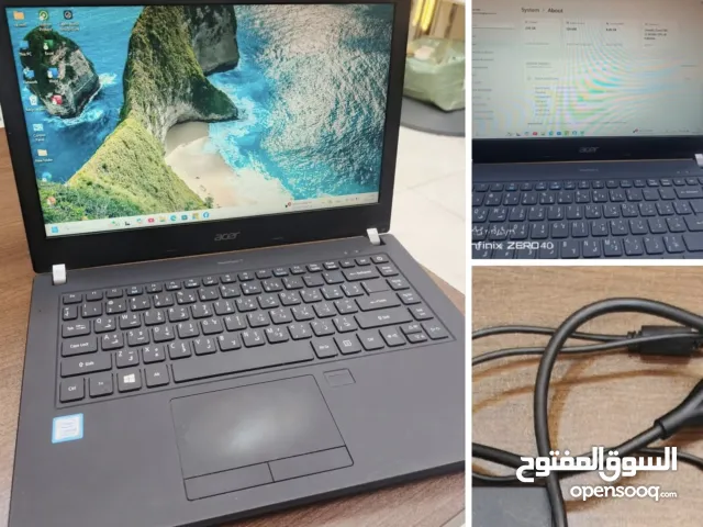 لابتوب ايسر core i5 جيل 8