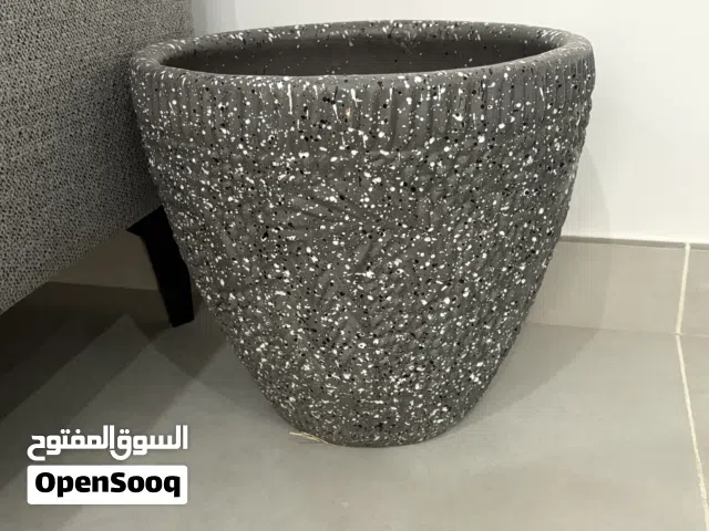 فازات أشجار فخارية متعدد الأحجام والألوان