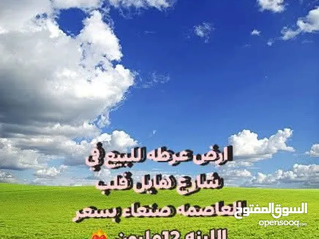 ارض عرطه 150 لبنه حر معمد للبيع في شارع هايل شارعين امامي وخلفي بسعررر عرطه اللبنه من12مليون