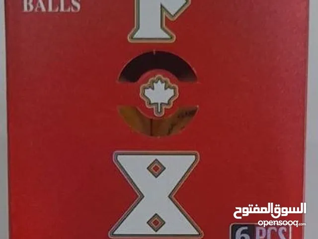 كرات طاولة التنس 6 حبات فوكس