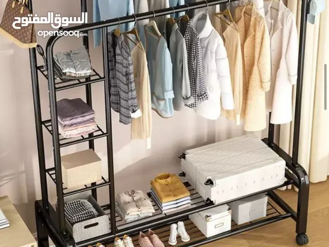 ستاند ملابس معدني متين قوي جدا يحمل أثقال كبيرة مظهر أنيق