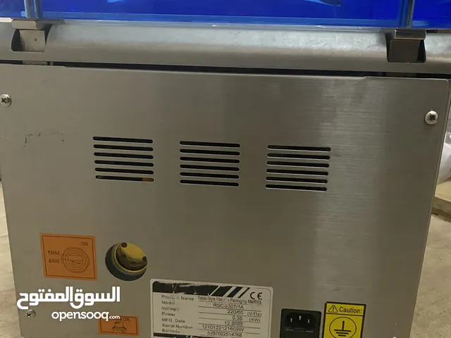 مكنة تغليف حراري فاكيوم لتغليف اللحوم والدجاج والإحضار شبه جديدة استخدام قليل جداً