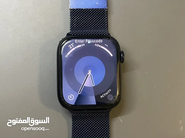 ساعة APPLE استعمال 3 شهور تحت الضمان ل 9