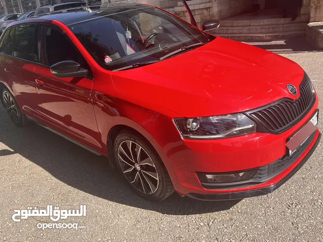 سكودا رابيد 2017 مونتي كارلو سبورت بانوراما بصمة ماشية 60000 ماتور 1000 تيربو