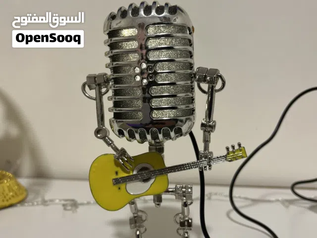 مصباح (سهار) حديد كروم بالكامل صنع يدوي
