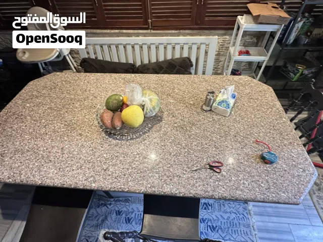 طاولة جرانيت  سفره حرق
