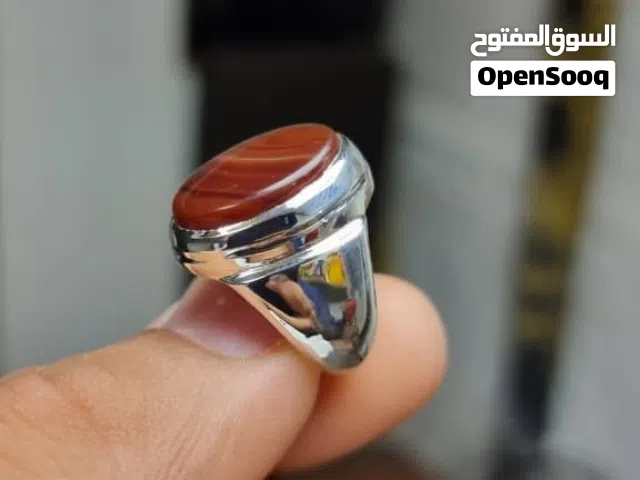 خواتم عقيق يماني منوعه