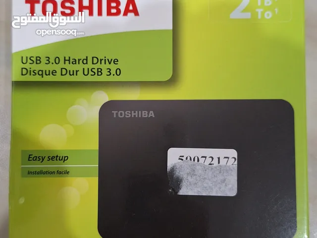 هارد ديسك Toshiba canvio جديد بالكرتونه