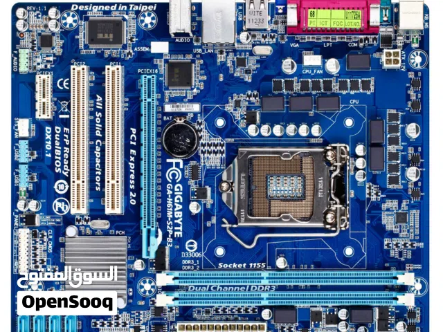 لوحة h61m ومعالج i5 وراماتDDR3 للبيع