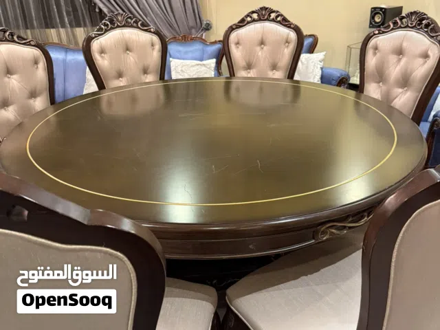 طاوله طعام فاخره من المطلق 8 كراسي