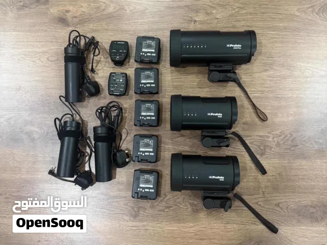 إضاءات بروفوتو احترافية مع اكسسواراتها Profoto professional lights with modifiers