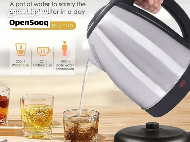 غلاية ماء ستانلس كهربائيه 2 لتر نوع Raf موديل RAF7816 سخانه كهربائية المعدنية غلاية سخان مياه kettle