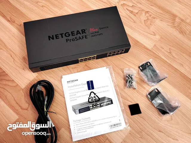Netgear 16-Port Gigabit Ethernet Plus Switch with 8 Ports PoE