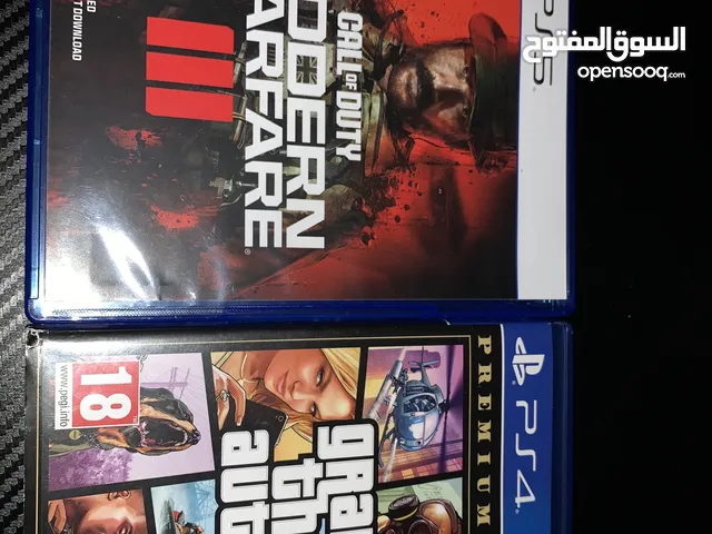 شريط call of duty modern warfare 3 ps5 مع شريط قراند ps4