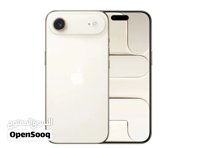 iPhone Air, gold color, 256GB storage, charged 25 times, 100% battery health, UAE version, like new