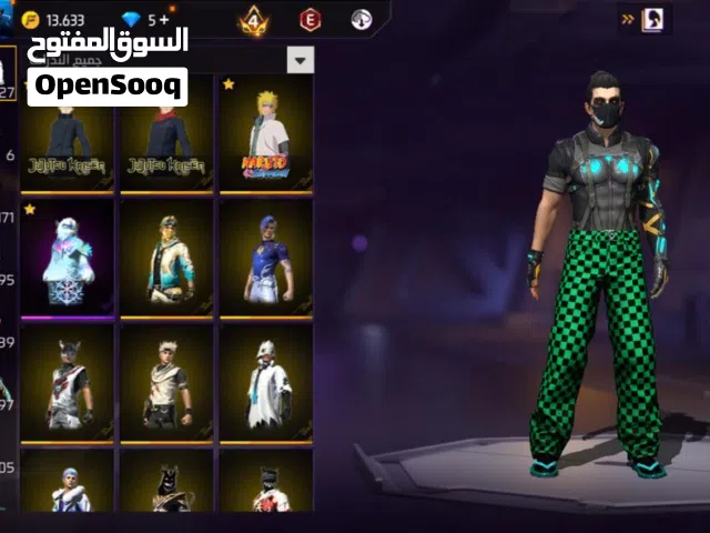 Free Fire Accounts and Characters for Sale in Tanta