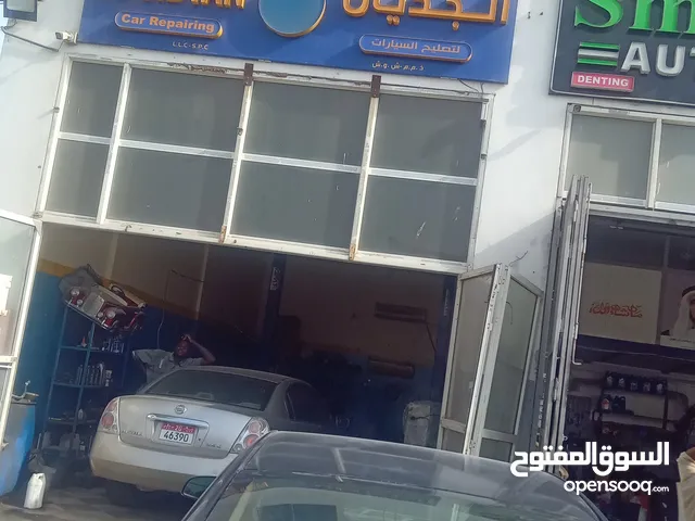 للتنازل كراج مجهز بالكامل في أبوظبي مصفح