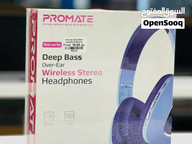 PROMATE DEEP BASS HEADPHONES .NEW