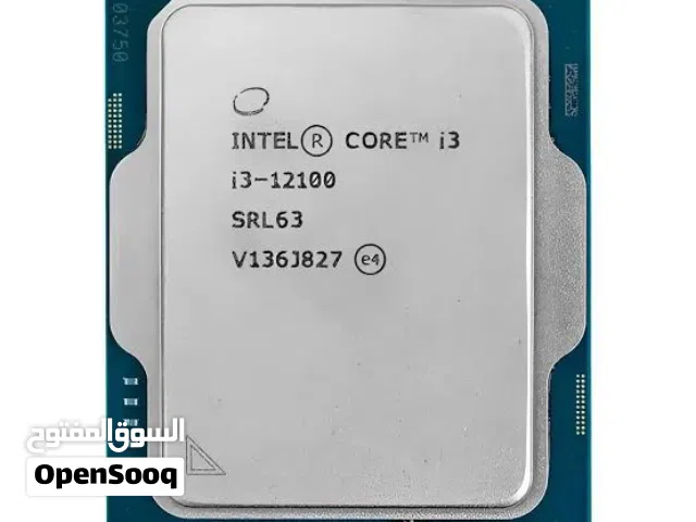 معالج i3 12100 مع مبرد هوائي