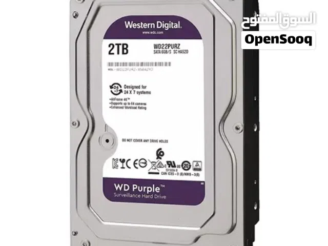 هاردسك كاميرات 2TB WD Purple