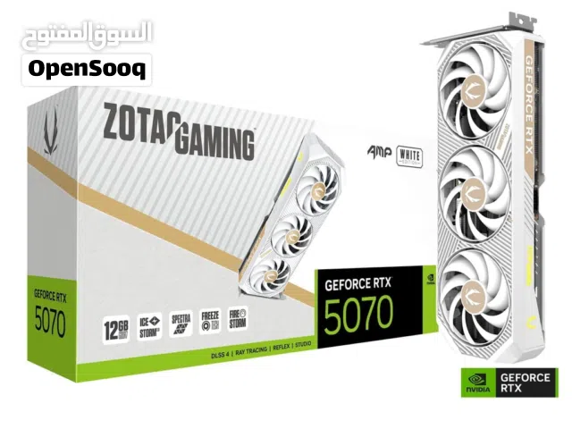 متوفر كروت شاشة جديدة available new Rtx 5060 5060ti 5070 للبيع فقط