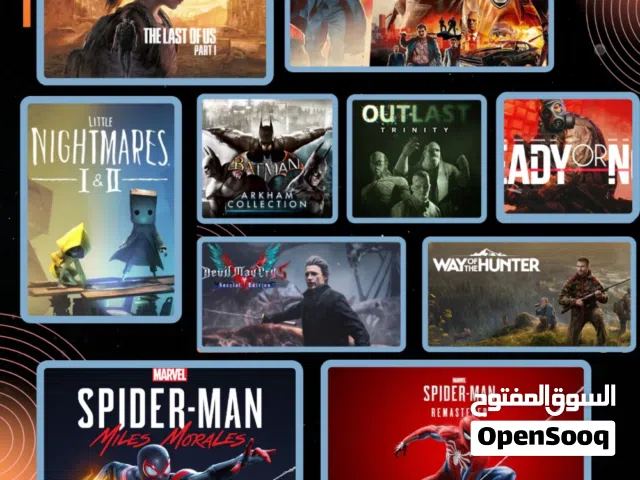 بكج العاب كمبيوتر ستيم +800 لعبة جميع الالعاب المعروفه والمشهوره متوفره داخل البكج و افضل سعر ف سوق