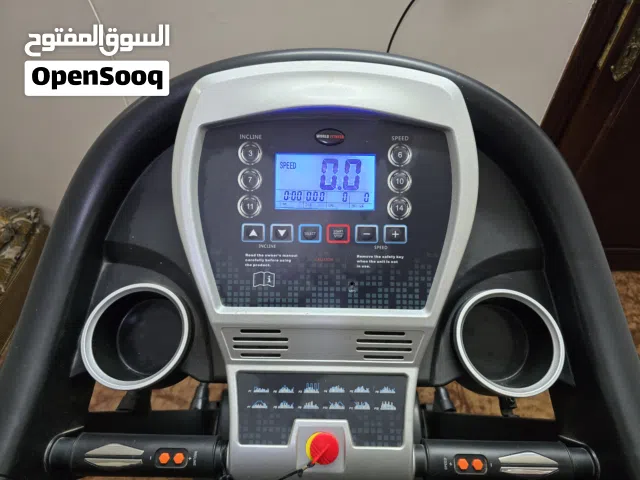 جهاز ركض World Fitness احترافي (ماتور 3 حصان - وزن 150كغم)