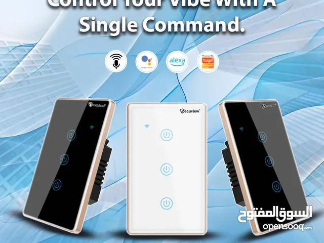 Control your vibe with a single command. Upgrade your home to a smart home .