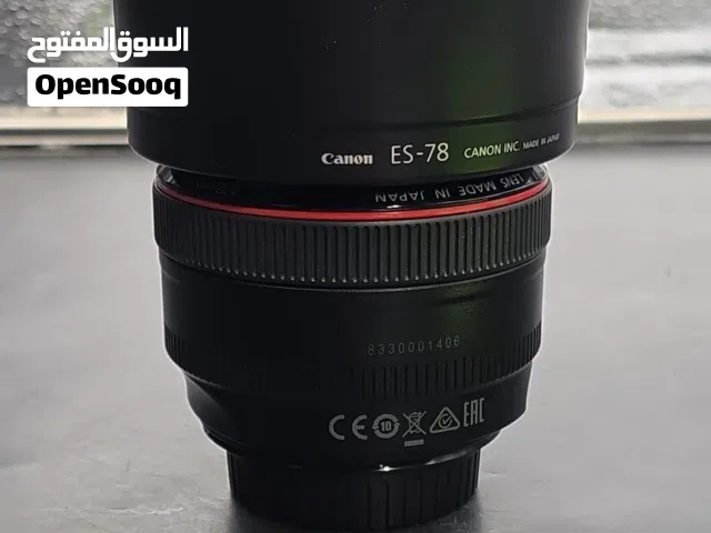 canon 50m 1.2 usm .. حالة الجديد تماما