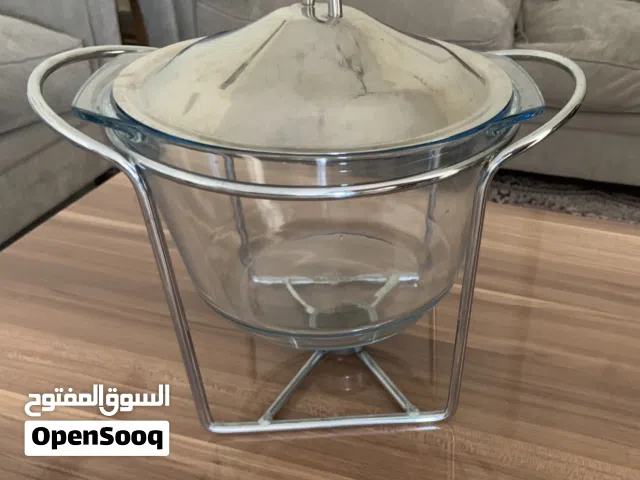 صحون زجاج وصحون صغيره