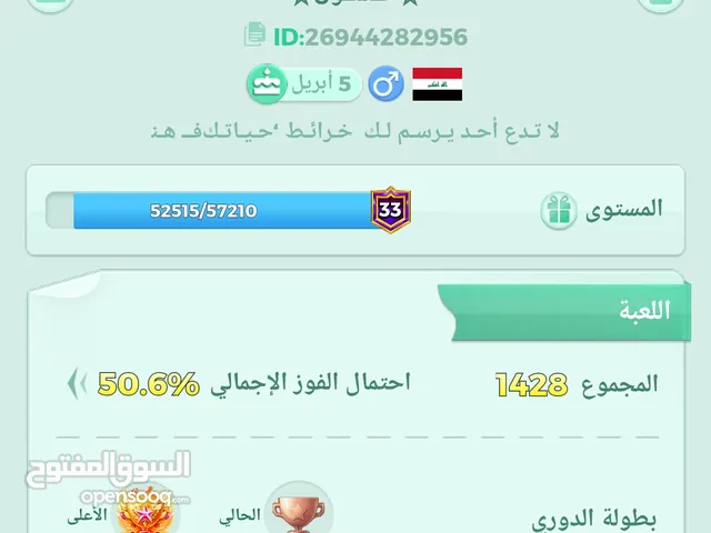 Ludo Accounts and Characters for Sale in Baghdad