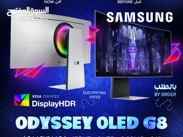 Odyssey OLED G8 175Hz 0.03Ms Gaming Monitor - شاشة جيمينج من سامسونج !