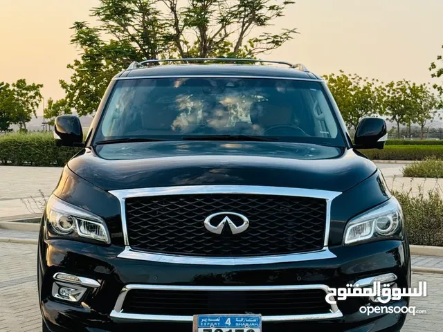 انفنتي QX80 بلاتينيوم 2017