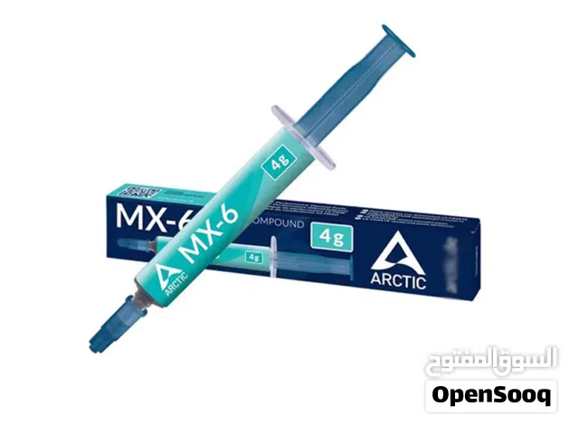 معجونة تبريد حراري أصلي للمعالجات و كروت الشاشه ARCTIC MX-6 THERMAL PASTE FOR CPU OR GPU (4.0G)
