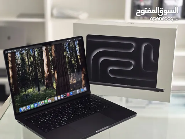 عرض خاص – ماكبوك برو 2023 – M3 Pro – رام 18GB – مساحة 512GB – شبه جديد – مع جميع الملحقات