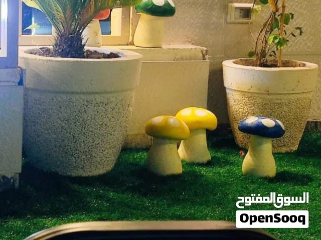 قوار اسمنتي للبيع + شلالات + نوافير + زراعة الحدائق