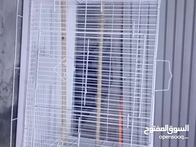 للبيع قفص بحاله ممتازه جديد الحجم: كبير سبب البيع :مات الطير السعر ثلاث دينار ونص للتواص