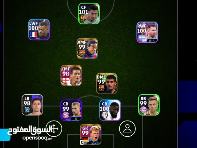 PES Accounts and Characters for Sale in Salt
