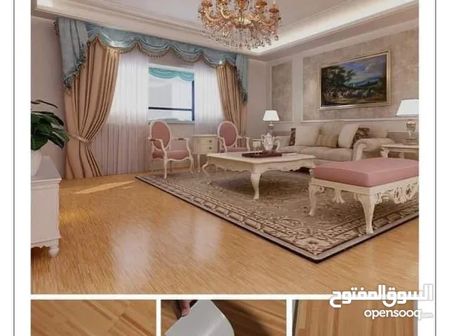 بلاط 002 PVC لاصق ذاتي للارضيات سماكة 2 ملم, بديل الباركيه الخشبي, مناسب لتغطية البلاط القديم