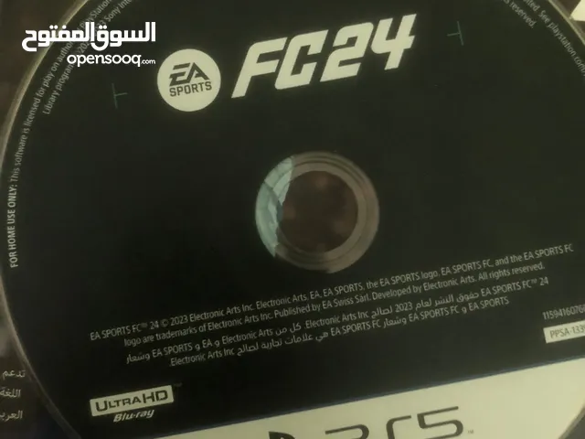 CD FC24 نسخت Play station 5يدعم لغه عربيه