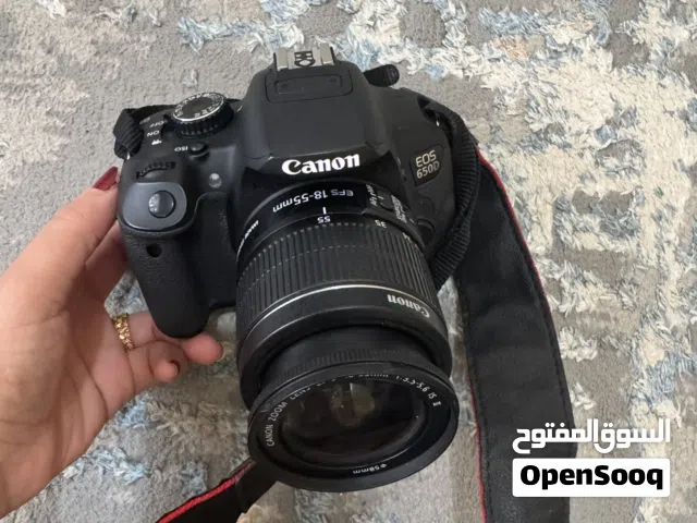 كاميرا كانون Canon 650D شبه جديدة تماماً 700 درلار قابل للتفاوض