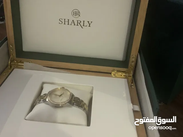 ساعة نسائية سيف ونخلة من ماركة شارلي الماس
