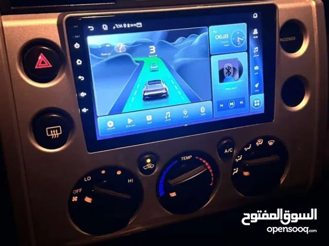 للبيع شاشة تركب على الا فجي مع فريم لون فضي نظيف