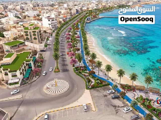 قطعتين ارض متجاورتان  304و 304م واجهة كل قطعه 14م بن عاشور قبل السمافروا بعد البرء موقع ممتاز