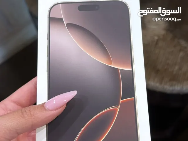 ايفون صحراوي 16 برو ماكس جديد
