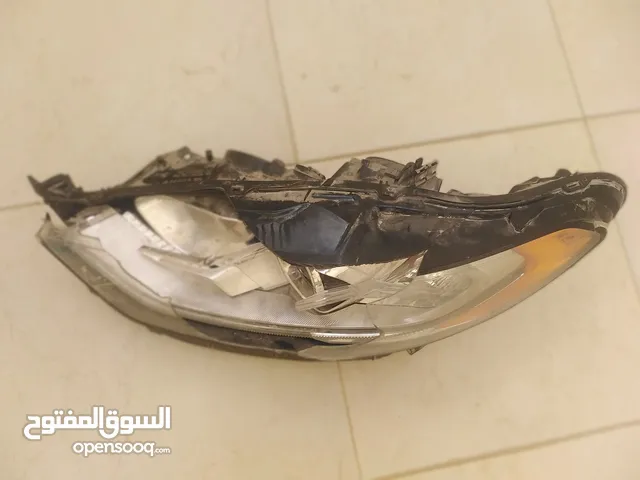 ضوء أمامي شمال فورد فيوجن 2017 أصلي مكسور الزجاج