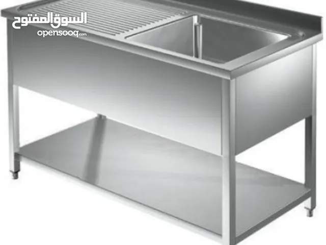 Stainless Steel Hand Wash Knee Operated and Feet Operated - مغاسل أيدي بالرقبة و بالرجل